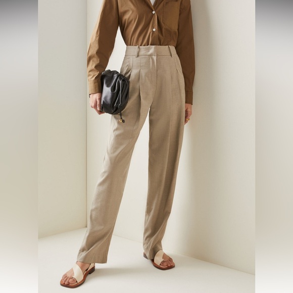 A. Emory The Maeve Leather Sandal in Ivory - Picture 6 of 10